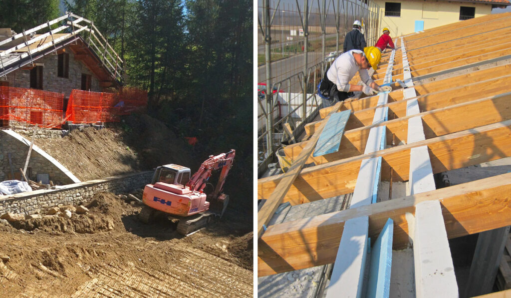 Fasi di cantiere